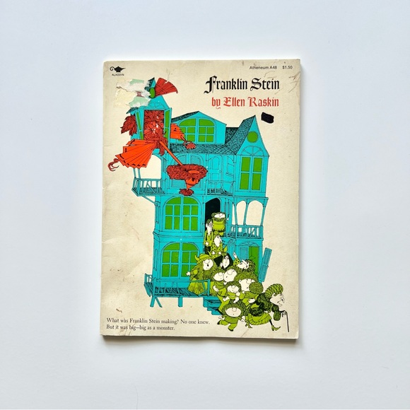 Other | Vintage Book Franklin Stein By Ellen Raskin | Poshmark